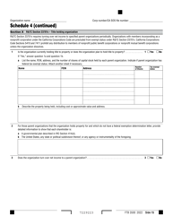 Form FTB3500 Exemption Application - California, Page 15