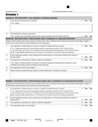 Form FTB3500 Exemption Application - California, Page 6