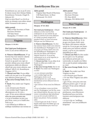 National Mail Voter Registration Form (English/Haitian Creole), Page 26