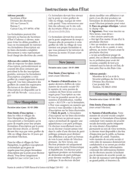 National Mail Voter Registration Form (English/French), Page 20