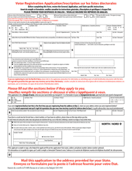 National Mail Voter Registration Form (English/French), Page 6