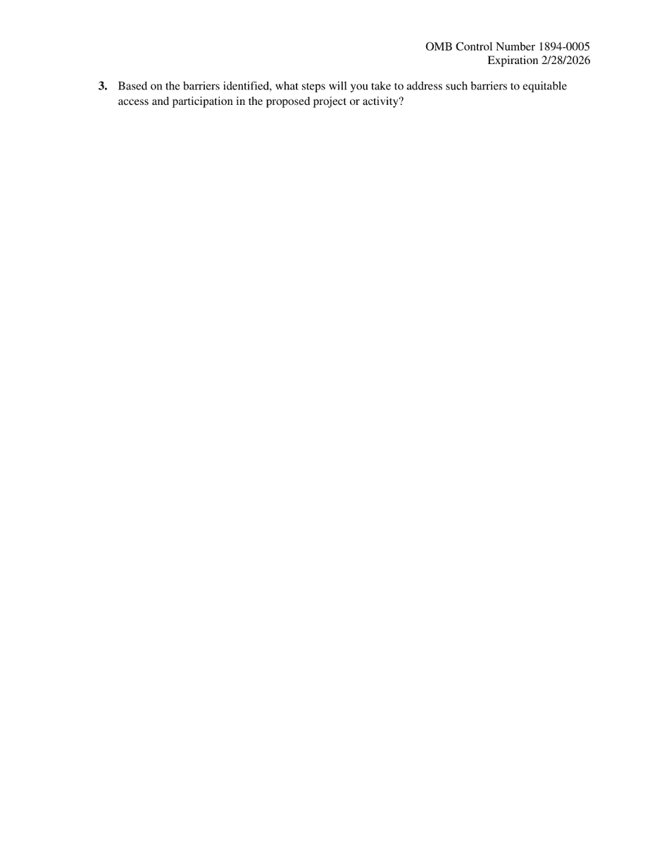 Notice to All Applicants: Equity for Students, Educators, and Other Program Beneficiaries, Page 3