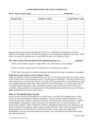 Consumer Notice of Lead Tap Results - Vermont, Page 4