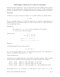 Sat Math Level 1 Cheat Sheet, Page 4