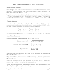 Sat Math Level 1 Cheat Sheet, Page 5