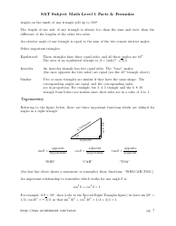 Sat Math Level 1 Cheat Sheet, Page 7