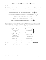 Sat Math Level 1 Cheat Sheet, Page 9