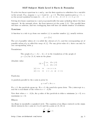 Sat Math Level 2 Cheat Sheet, Page 4