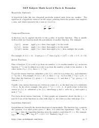 Sat Math Level 2 Cheat Sheet, Page 5