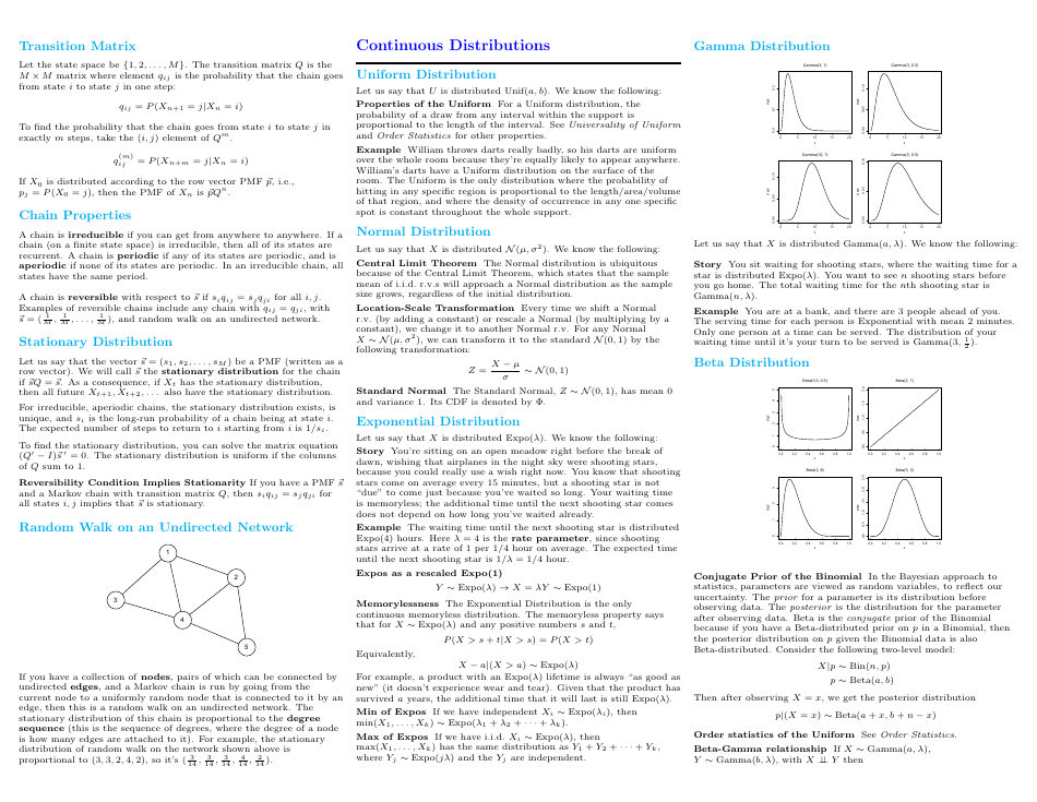 Probability Cheatsheet - Varicolored, Page 5