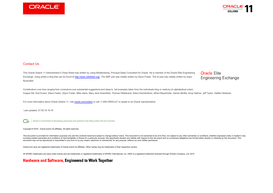 Oracle Solaris 11.3 Cheat Sheet, Page 22