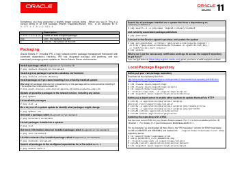 Oracle Solaris 11.3 Cheat Sheet, Page 3
