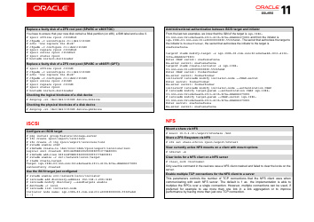 Oracle Solaris 11.3 Cheat Sheet, Page 5