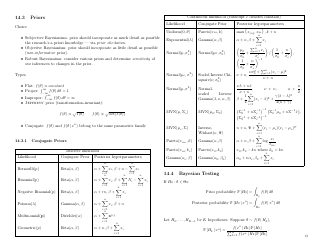 Probability and Statistics Cheat Sheet - Matthias Vallentin, Page 15
