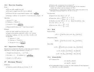 Probability and Statistics Cheat Sheet - Matthias Vallentin, Page 17