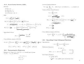 Probability and Statistics Cheat Sheet - Matthias Vallentin, Page 21