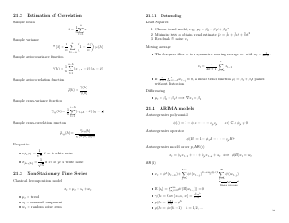 Probability and Statistics Cheat Sheet - Matthias Vallentin, Page 24