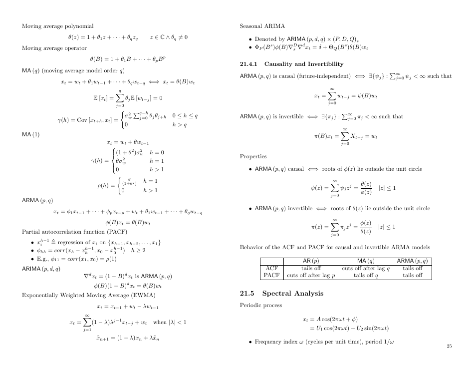 Probability And Statistics Cheat Sheet - Matthias Vallentin Download ...