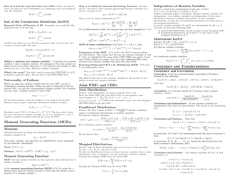 Probability Cheatsheet - Black, Page 2