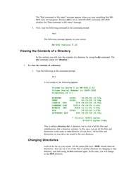 Ms-Dos Basics Cheat Sheet, Page 2