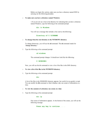 Ms-Dos Basics Cheat Sheet, Page 3