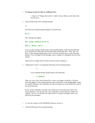 Ms-Dos Basics Cheat Sheet, Page 8