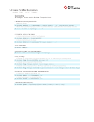 Docker Cheat Sheet - Cli &amp; Dockerfile, Page 4