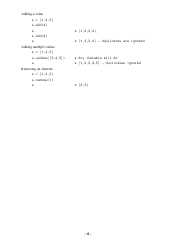 Python Cheat Sheet: Data Structures - Reuven M. Lerner, Page 5