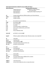 Document preview: Linux/Mac Os Bash Cheat Sheet