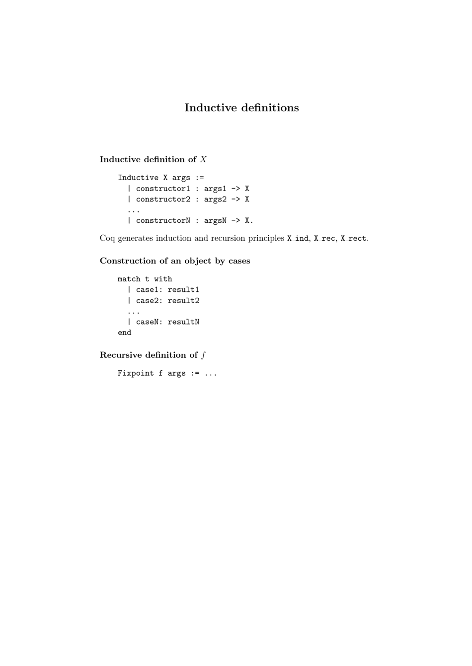 Coq Cheat Sheet, Page 3