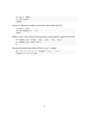 Python 3 Cheat Sheet, Page 7