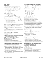 Spsu Math 1113 Precalculus Cheat Sheet, Page 2