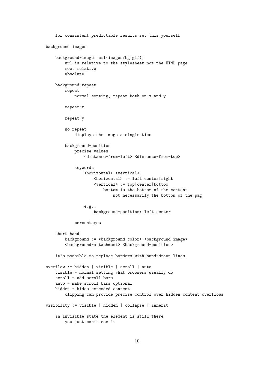 Css Cheat Sheet - Notes (Quick Reference) Download Printable PDF ...