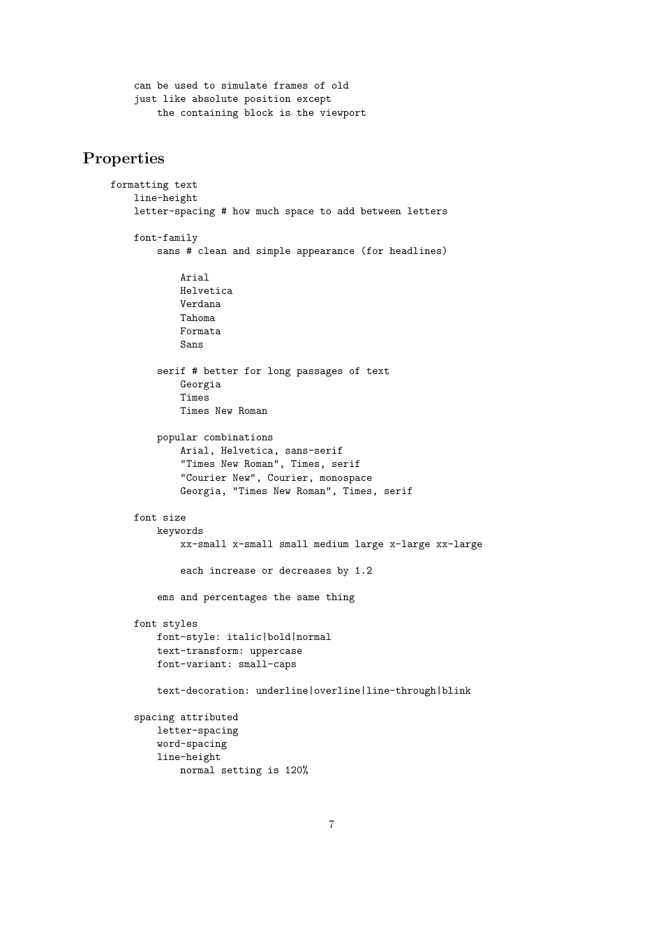 Css Cheat Sheet Notes Quick Reference Download Printable Pdf Templateroller