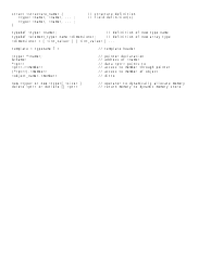 C++ Syntax Cheat Sheet, Page 3