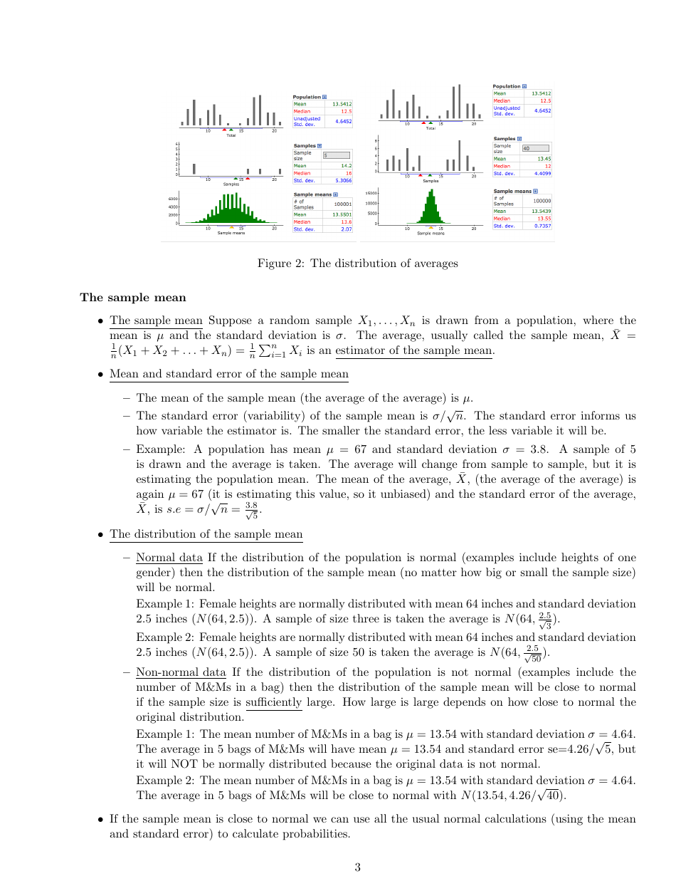 Stat301 Cheat Sheet, Page 3