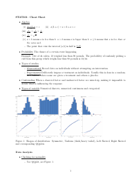 Document preview: Stat301 Cheat Sheet