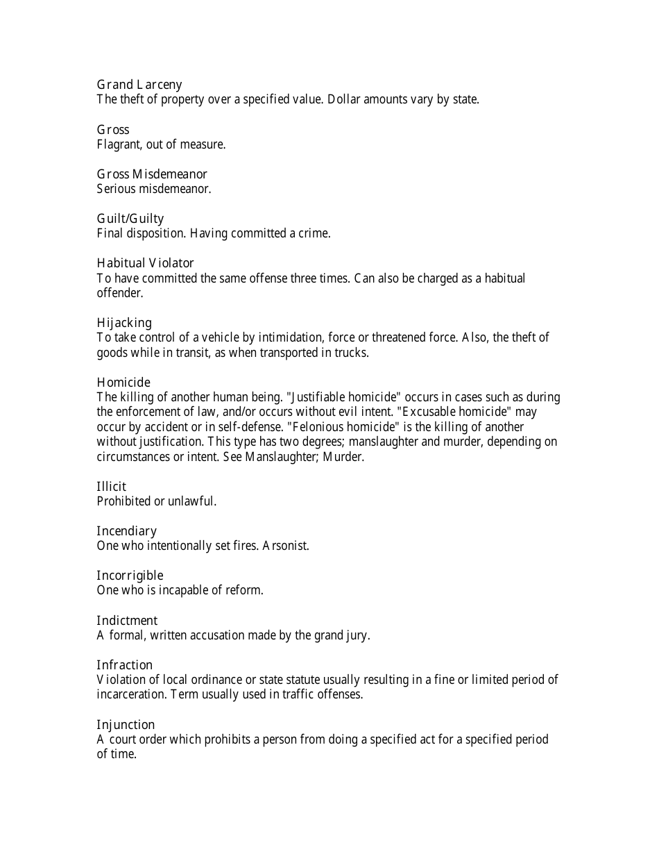 Legal Terms Cheat Sheet, Page 10