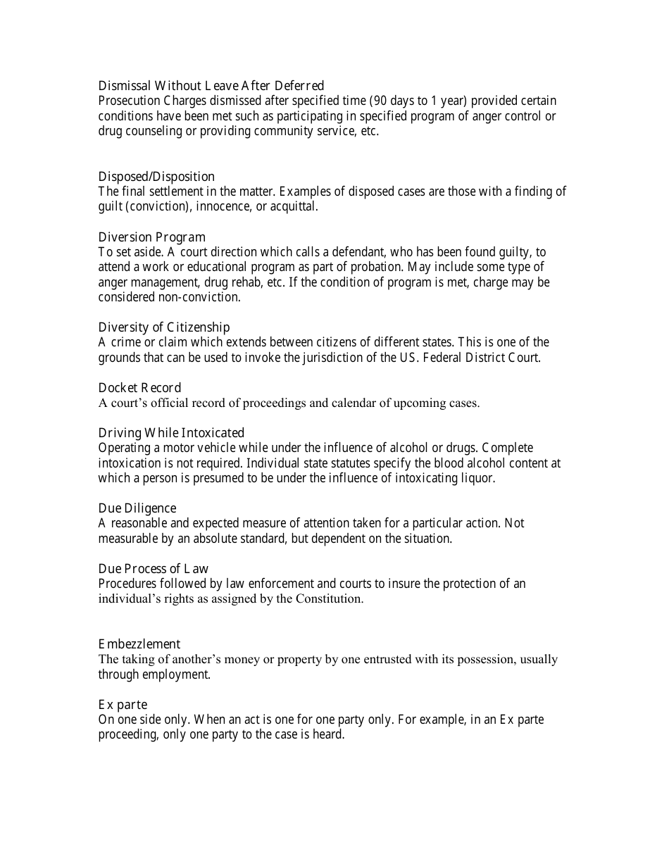Legal Terms Cheat Sheet, Page 8