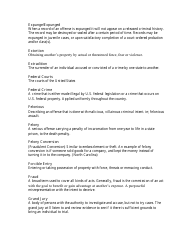 Legal Terms Cheat Sheet, Page 9
