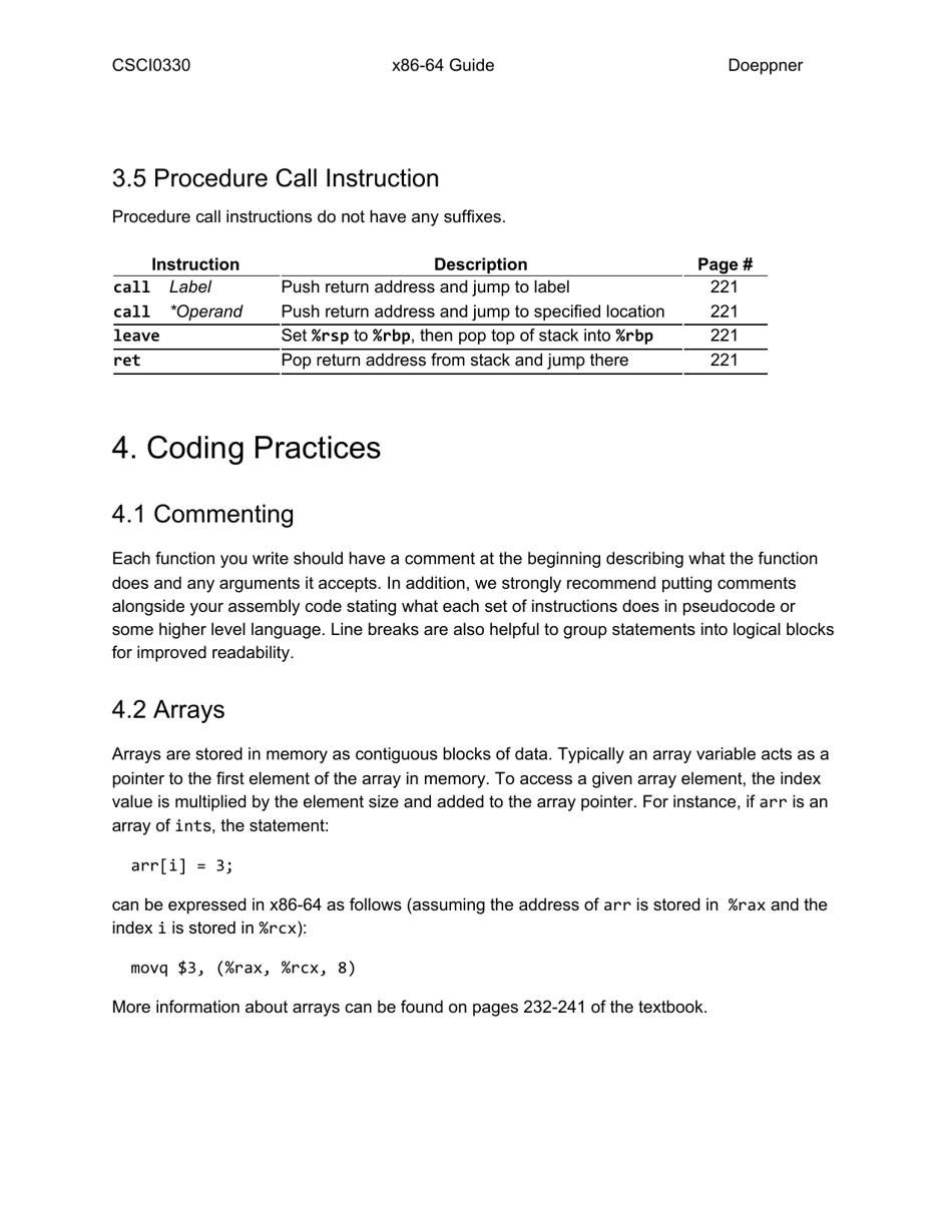 X64 Cheat Sheet, Page 6