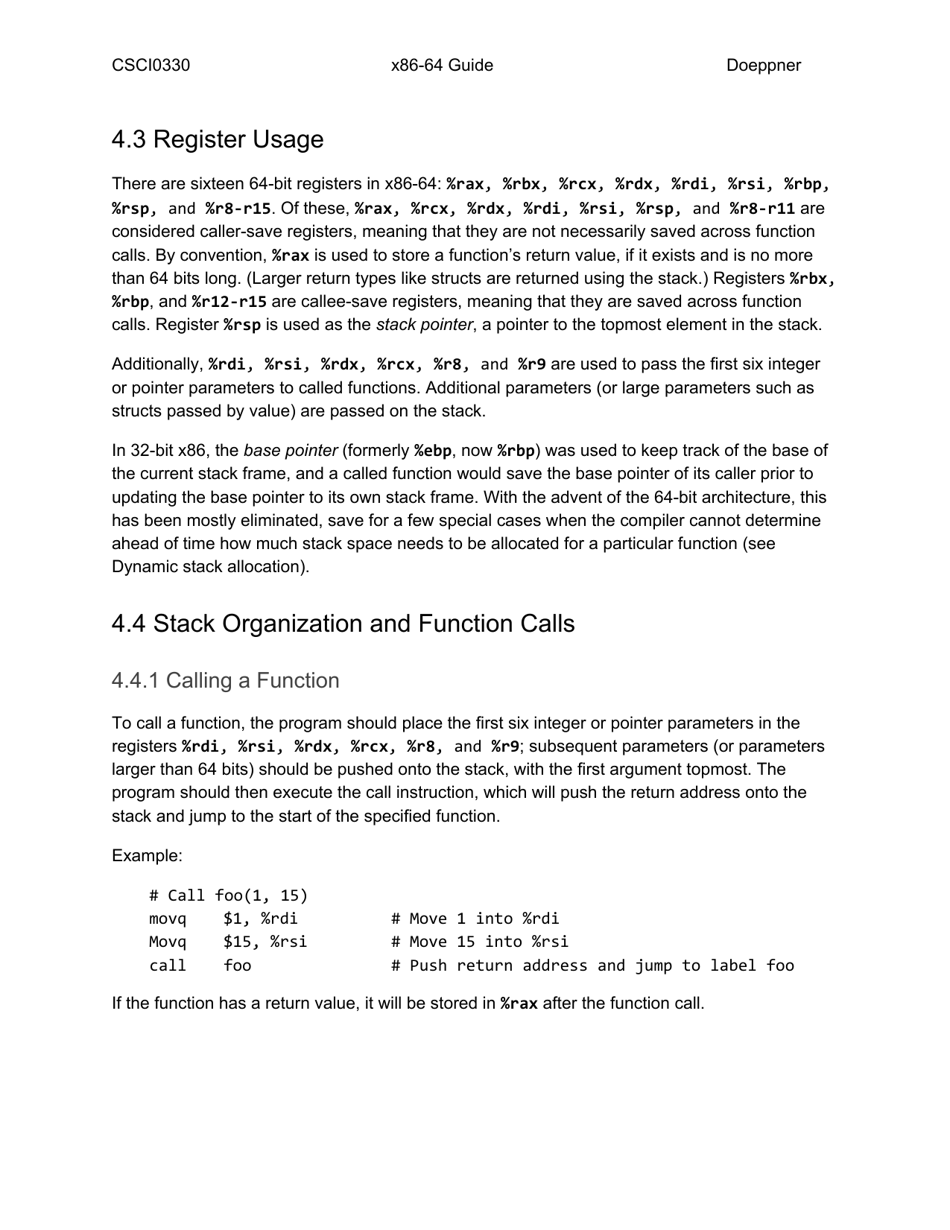 X64 Cheat Sheet, Page 7