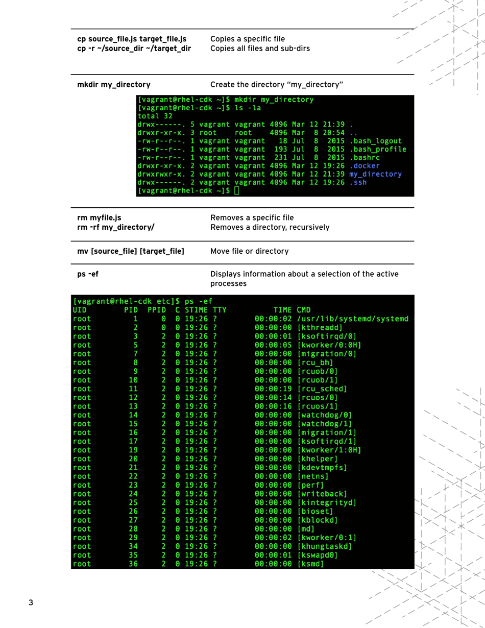 Linux Commands Cheat Sheet - Red Hat Developers Download Printable PDF ...