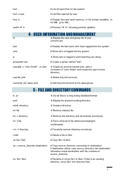 Linux Command Line Cheat Sheet - Seventeen Points, Page 3
