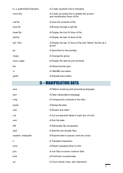 Linux Command Line Cheat Sheet - Seventeen Points, Page 4