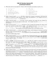Web Programming Cheat Sheet - Javascript, Page 3