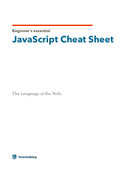Document preview: Javascript Essentials Cheat Sheet