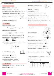 Physics Formula Sheet, Page 11