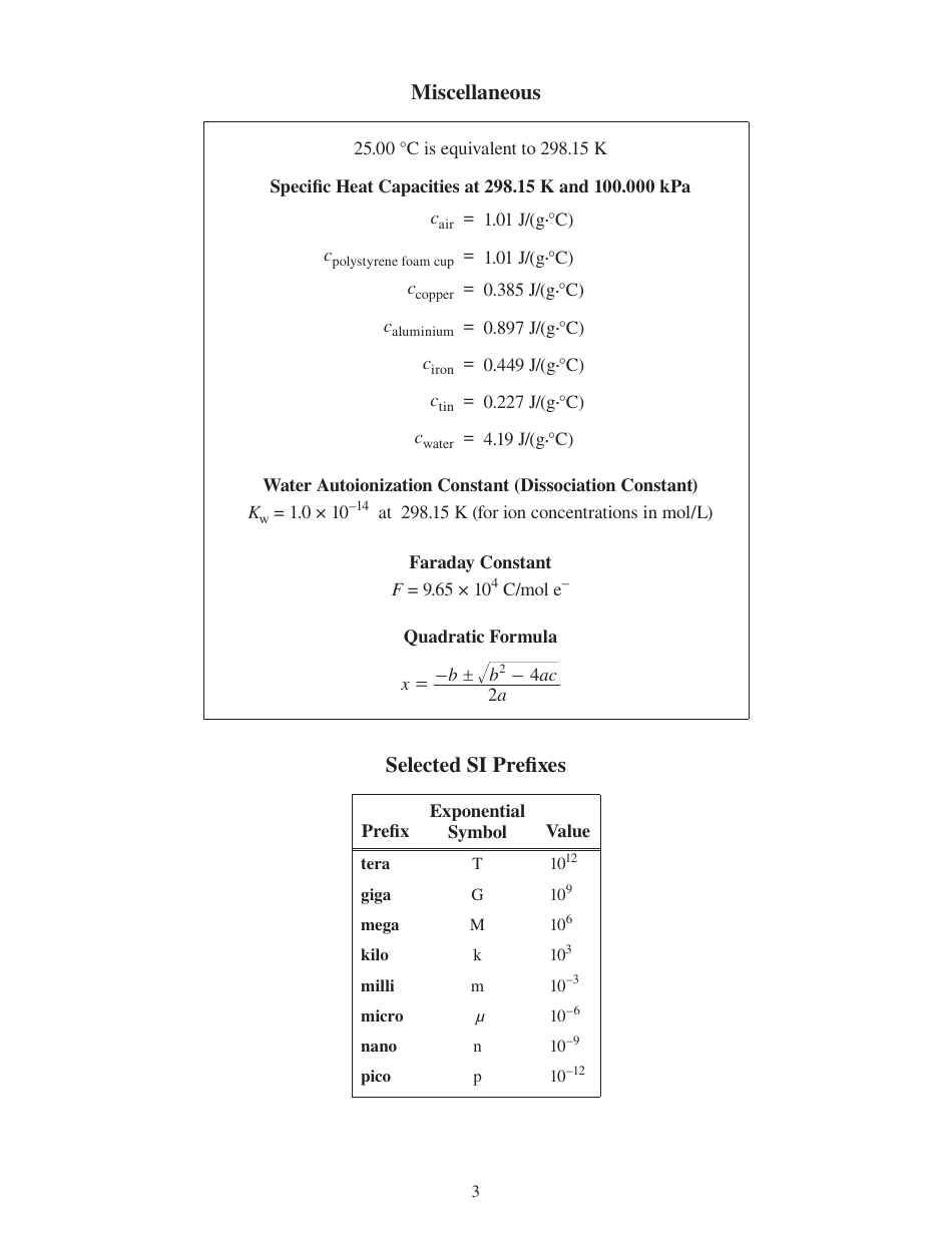 Inorganic Chemistry Cheat Sheet, Page 5