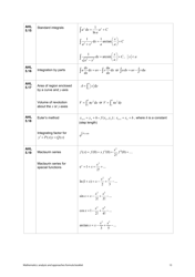 Mathematics Analysis and Approaches Formula Sheet, Page 14